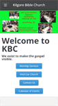 Mobile Screenshot of kilgorebiblechurch.org